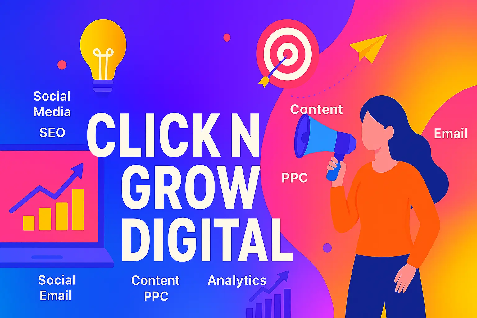 Click N Grow Digital: Your Trusted Digital Marketing Agency in India